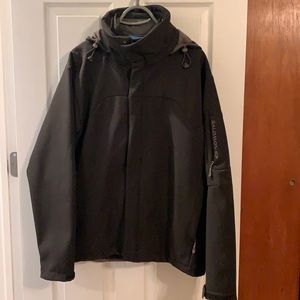Men’s large double layered ski jacket. Salomon brand.